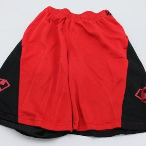 Boys Superman Shorts - M (8) - Red/Blk